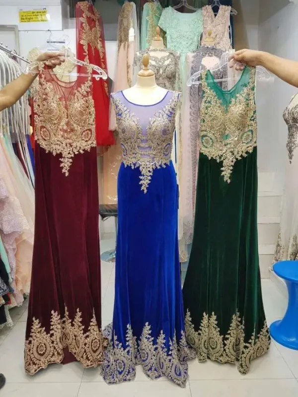 Picture of Radhe Designer Multicolor Georgette Kaftan Dress for Women - F1587