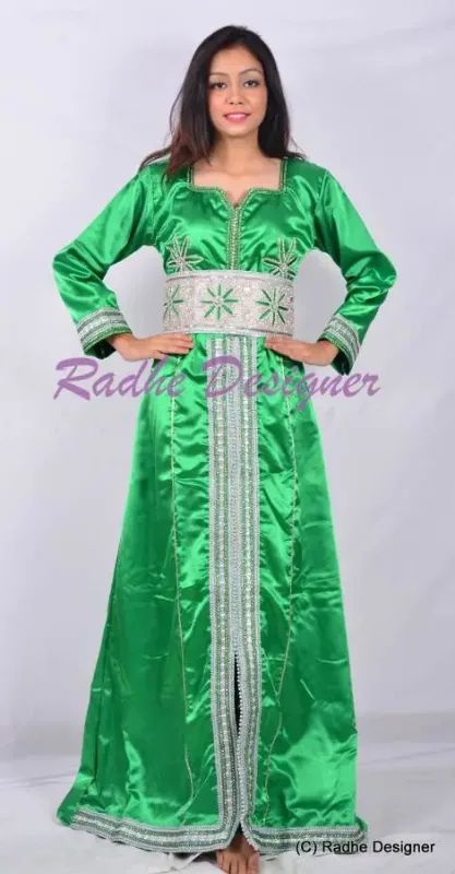 Picture of Radhe Designer Purple Georgette Kaftan Dress for Women - Y1129
