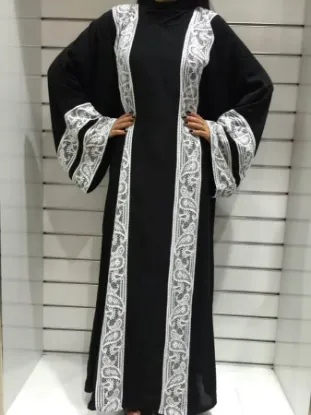 Picture of modest maxi gown kaftan georgette fancy jalabiya maxi d