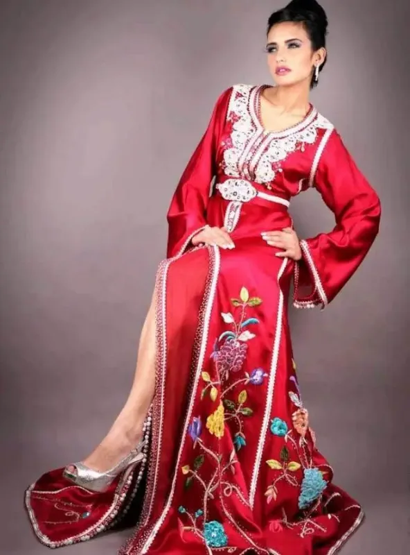 Picture of Radhe Designer Multicolor Georgette Kaftan Dress for Women - F10149