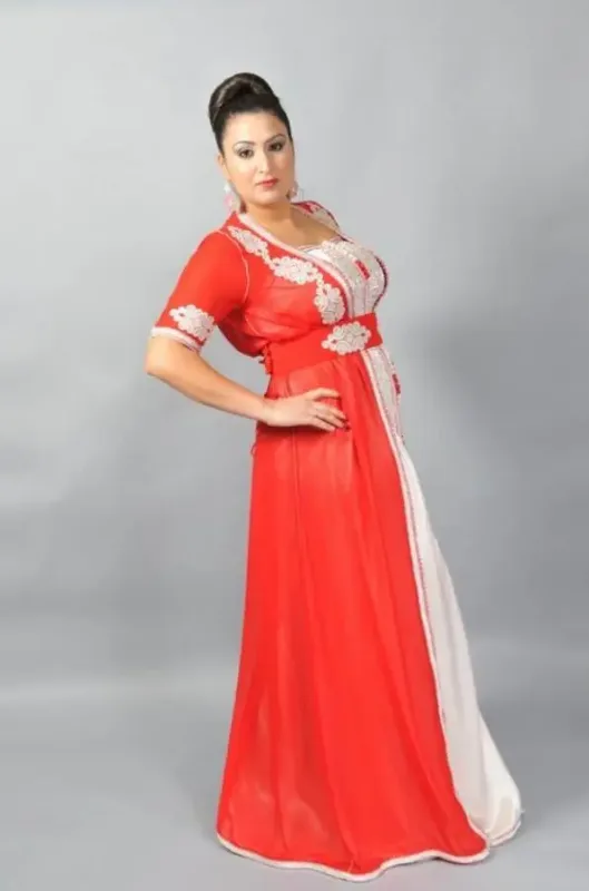 Picture of Radhe Designer Pink Cotton Kaftan Dress for Women - F10339
