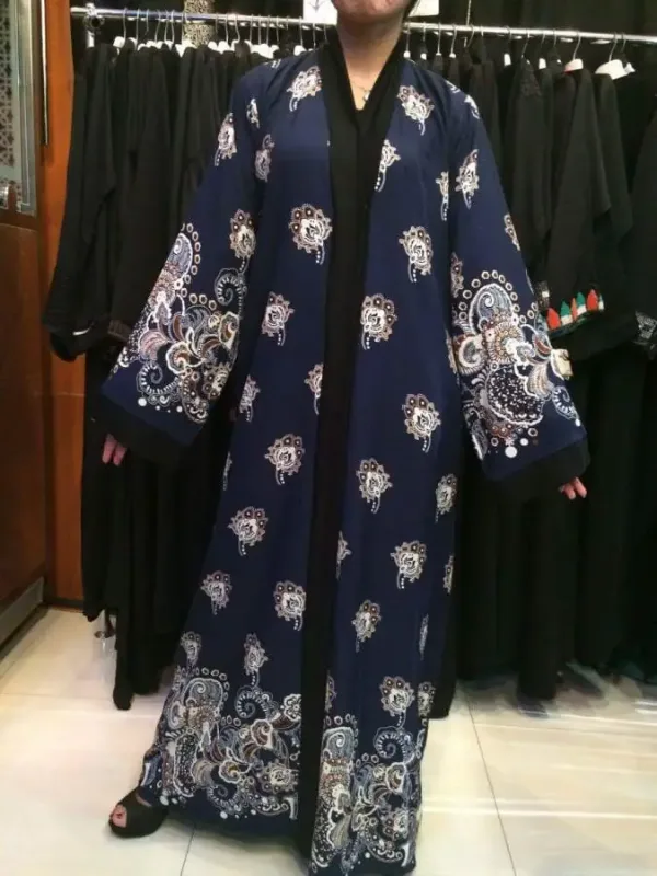 Picture of Radhe Designer Multicolor Georgette Kaftan Dress for Women - F1568