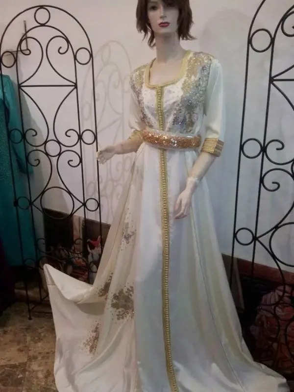 Picture of Radhe Designer Multicolor Georgette Kaftan Dress for Women - F10392