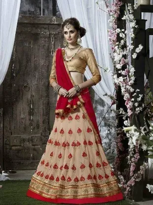 Picture of bollywood bridal lehenga online shopping,ghagra choli ,