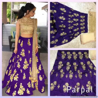 Picture of bollywood lehenga for ,ghagra choli under 100chani,g564