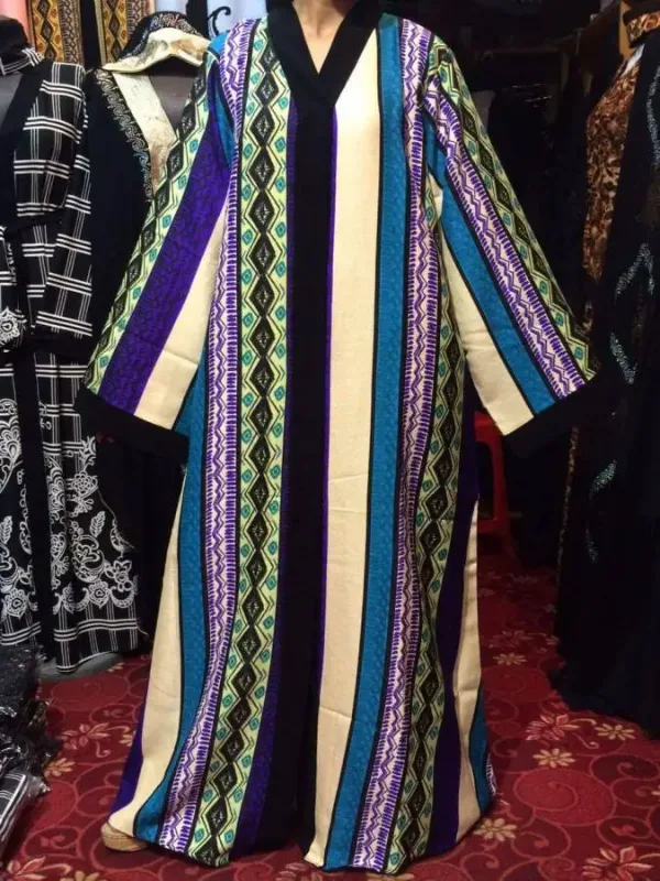 Picture of Radhe Designer Black Georgette Kaftan Dress for Women - F1437
