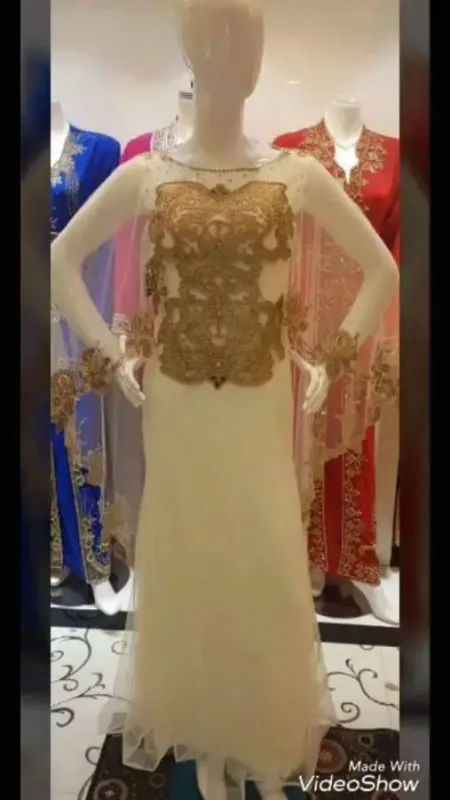 Picture of Radhe Designer Blue Georgette Kaftan Dress for Women - F1589