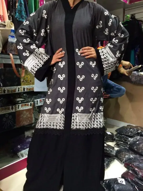 Picture of Radhe Designer Blue Georgette Kaftan Dress for Women - F1365
