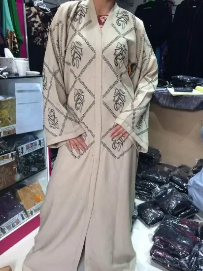 Picture of modest maxi gown royal fantasy niqah maghribi wedding p