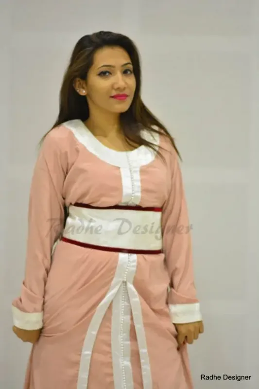 Picture of Radhe Designer Multicolor Georgette Kaftan Dress for Women - Y961