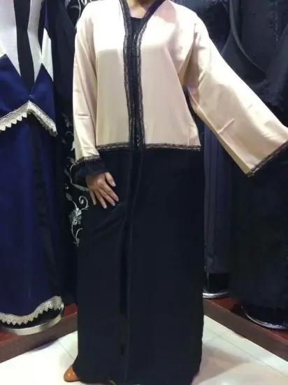 Picture of modest maxi gown traditional party wear kaftan with han