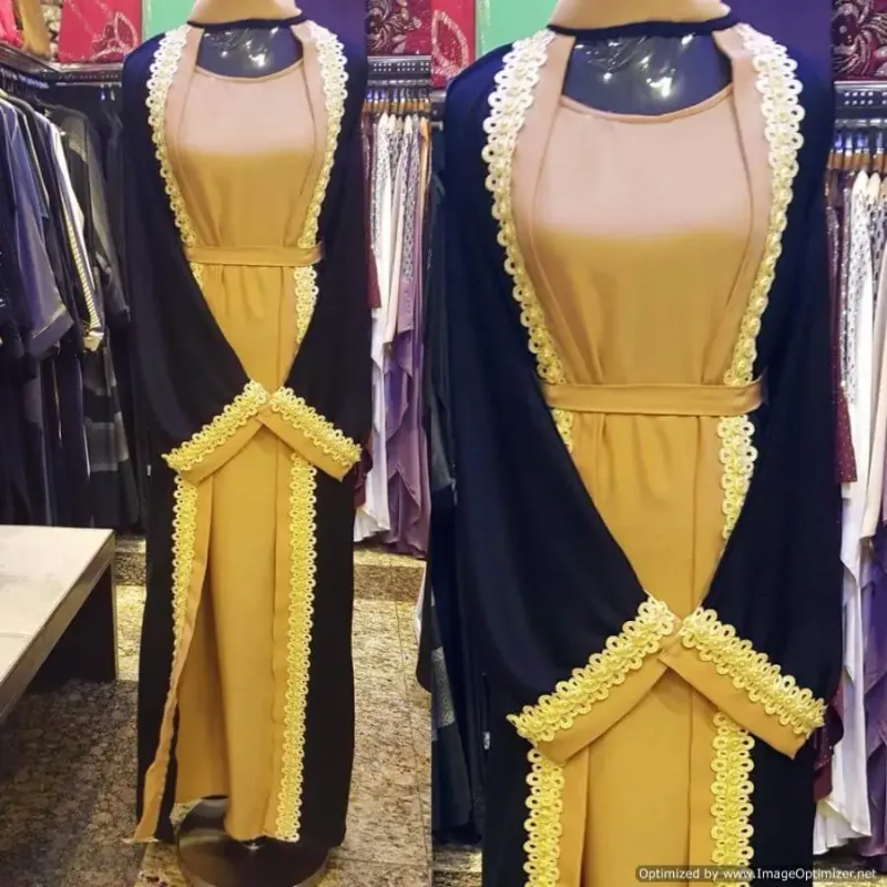 Picture of Radhe Designer Multicolor Georgette Kaftan Dress for Women - F2080