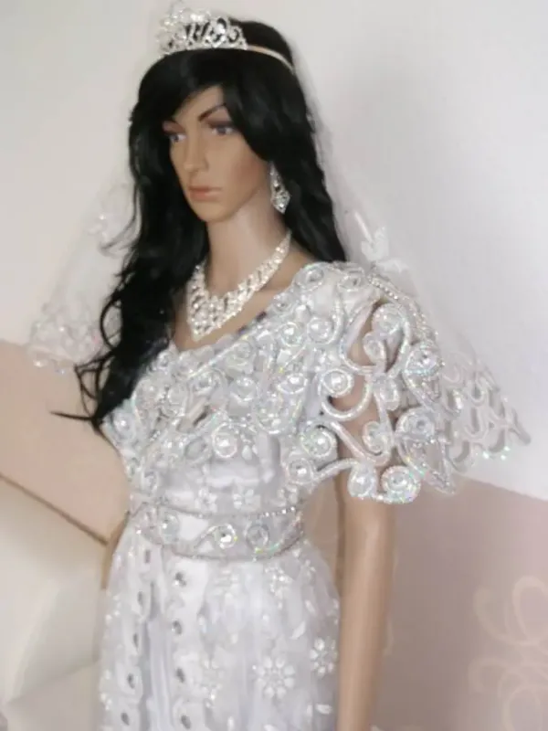 Picture of Multi Color Georgette Kaftan Dress for Women - Look 10068