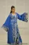 Picture of Black Georgette Kaftan Dress for Women - Look 10070
