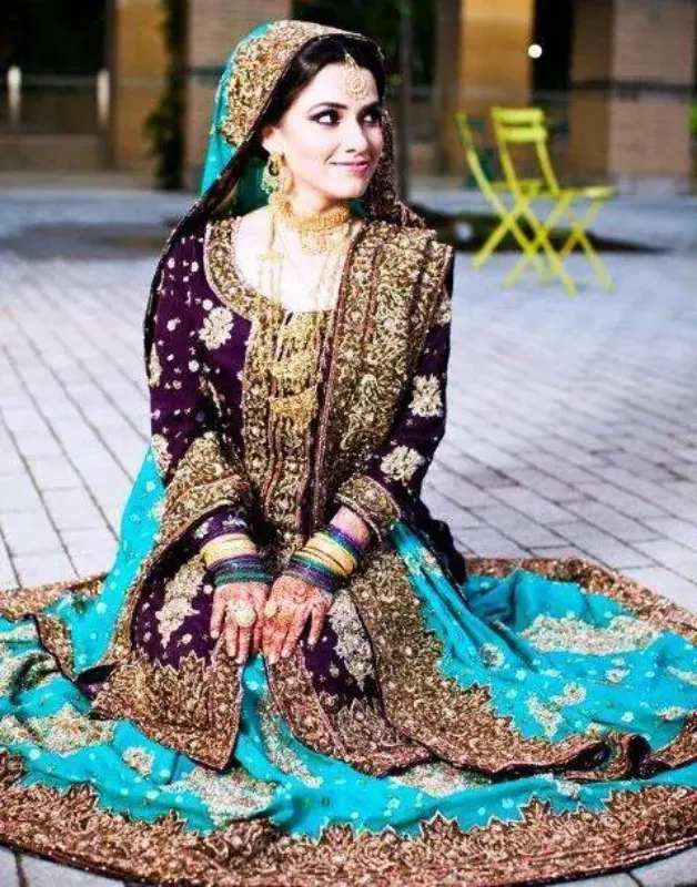 Picture of Radhe Designer Multicolor Georgette Kaftan Dress for Women - F10140