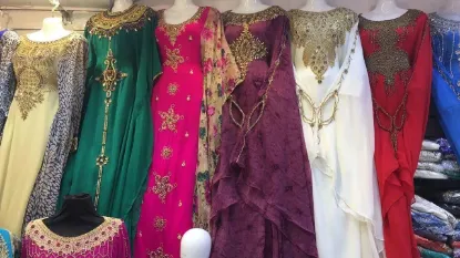 Picture of moroccan dubai kaftan abaya jalabiya jilbab ar,f1718