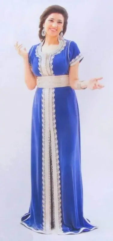 Picture of Radhe Designer Multicolor Georgette Kaftan Dress for Women - F10330