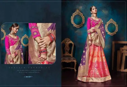 Picture of bridal lehenga zuri,7 colors lifestyle lehenga choli b,