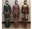 Picture of White Georgette Kaftan Dress for Women - Look 10125