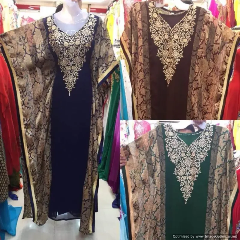 Picture of Radhe Designer Pink Cotton Kaftan Dress for Women - F2310