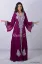 Picture of Purple Georgette Kaftan Dress for Women - Look 10132