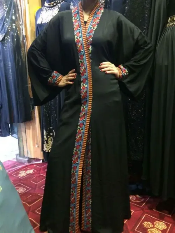 Picture of Radhe Designer Multicolor Georgette Kaftan Dress for Women - F1415