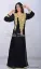 Picture of Black Georgette Kaftan Dress for Women - Look 10135