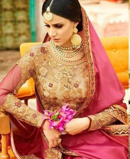 Picture of bridal lehenga in 15000,lehenga saree imageschaniya ch,