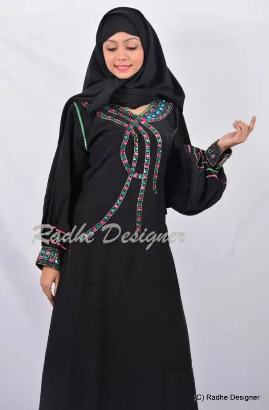 Picture of Radhe Designer Pink Cotton Kaftan Dress for Women - Y650