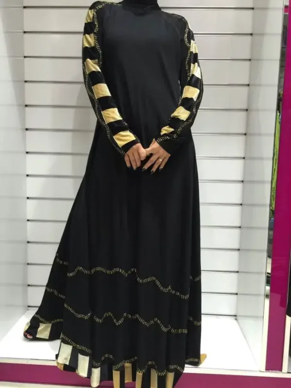 Picture of Radhe Designer Pink Georgette Kaftan Dress for Women - F1546