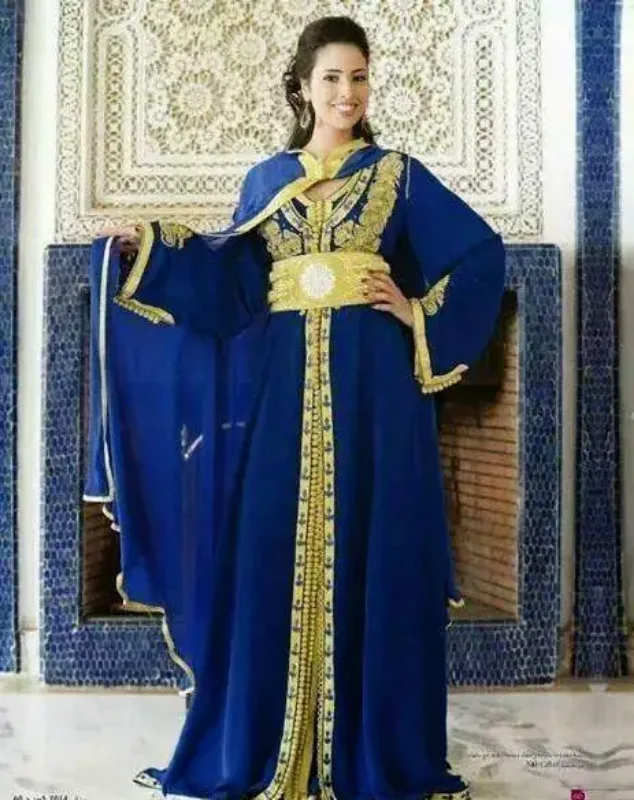 Picture of Radhe Designer Multicolor Georgette Kaftan Dress for Women - F10327