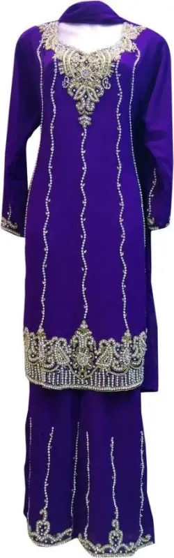 Picture of Radhe Designer Multicolor Georgette Kaftan Dress for Women - F2000