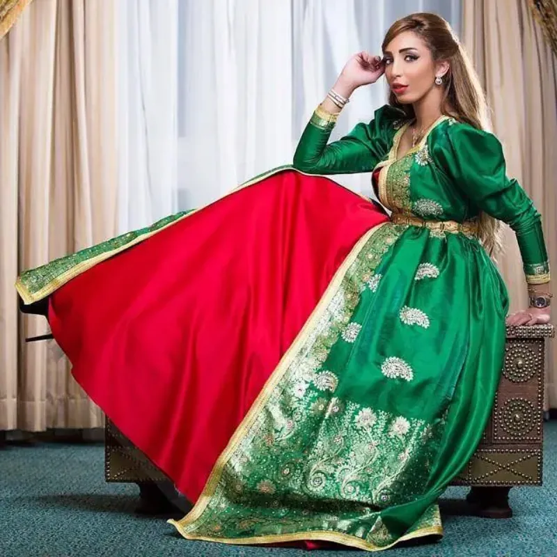 Picture of Radhe Designer White Georgette Kaftan Dress for Women - F10303