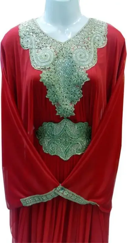Picture of Radhe Designer Black Georgette Kaftan Dress for Women - F8047