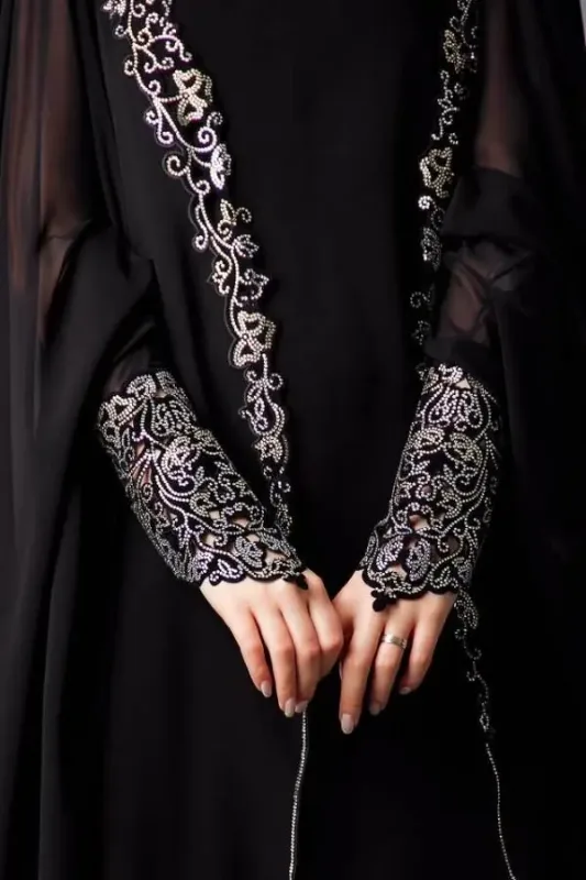 Picture of Radhe Designer Multicolor Georgette Kaftan Dress for Women - F6775