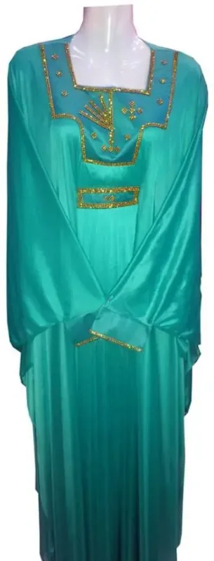 Picture of Radhe Designer Blue Georgette Kaftan Dress for Women - F8195