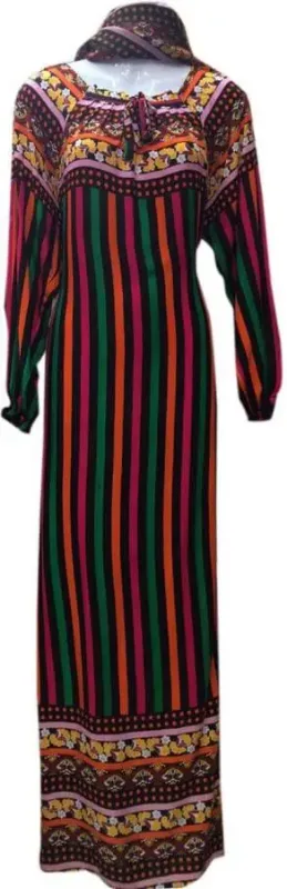 Picture of Radhe Designer Blue Georgette Kaftan Dress for Women - F3189