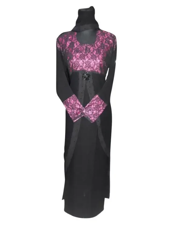 Picture of Multi Color Georgette Kaftan Dress for Women - Look 10316