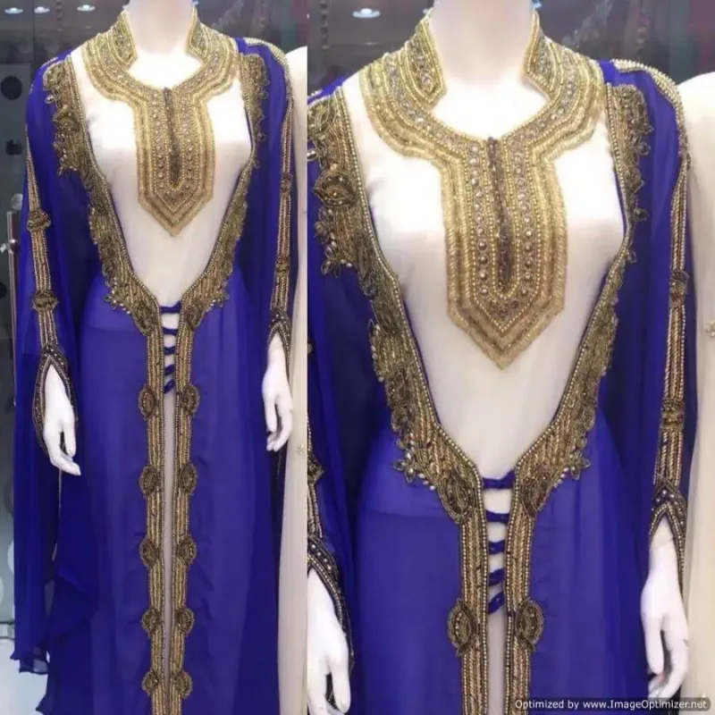 Picture of Radhe Designer Multicolor Georgette Kaftan Dress for Women - F2232