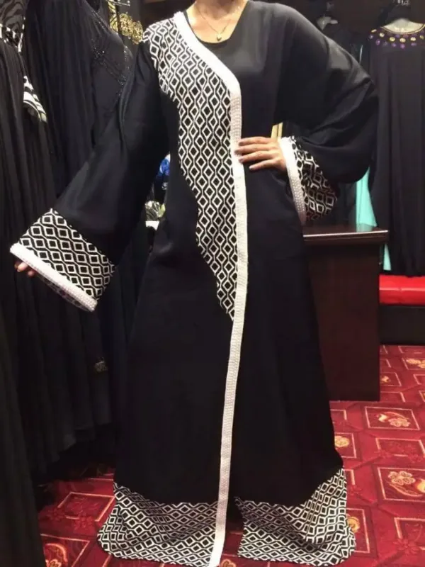 Picture of Radhe Designer Multicolor Georgette Kaftan Dress for Women - F1551