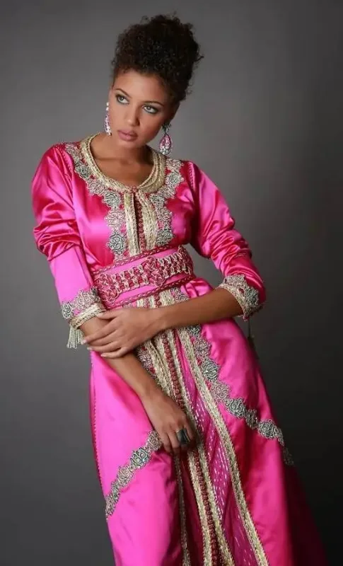 Picture of Radhe Designer Multicolor Georgette Kaftan Dress for Women - F6783