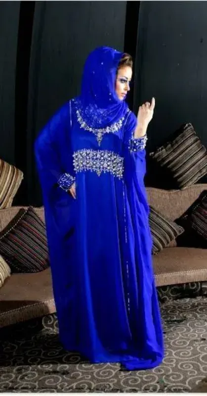 Picture of Radhe Designer Pink Cotton Kaftan Dress for Women - F6361