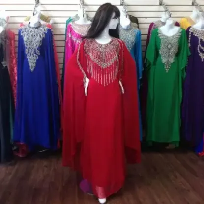 Picture of premium quality farasha kaftan available with hand desi