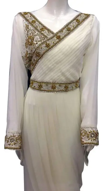 Picture of Radhe Designer Blue Georgette Kaftan Dress for Women - F4800