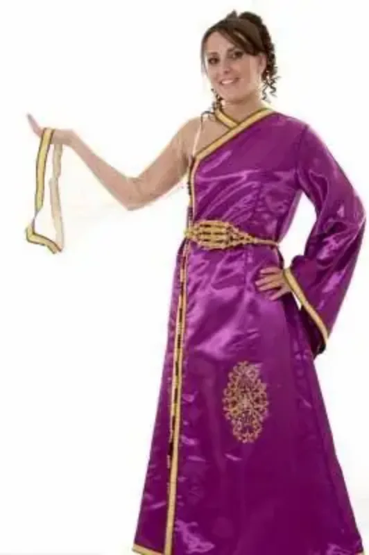 Picture of Radhe Designer Multicolor Georgette Kaftan Dress for Women - F8090