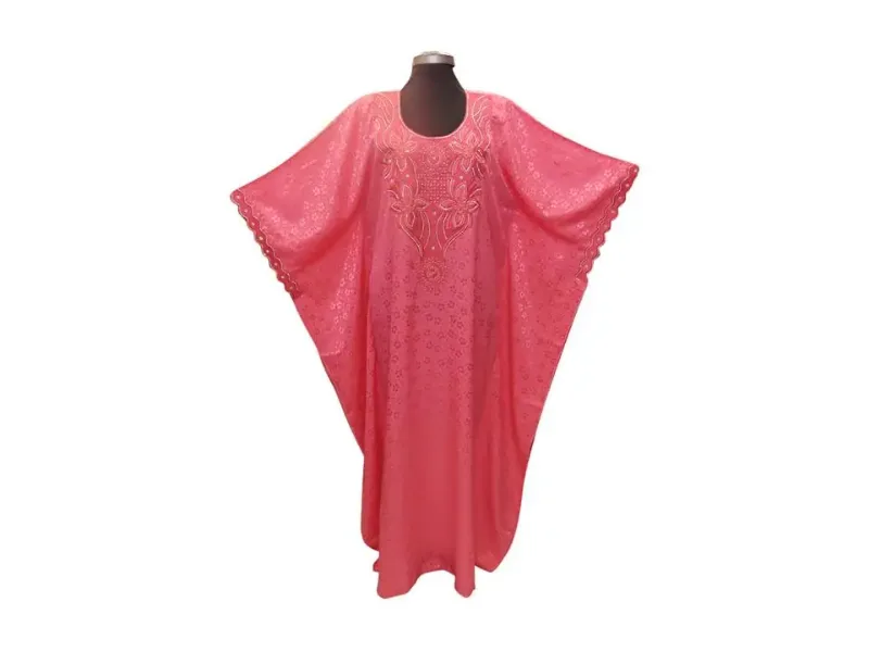 Picture of Radhe Designer White Georgette Kaftan Dress for Women - F9477