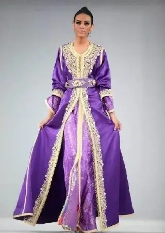 Picture of Radhe Designer Multicolor Georgette Kaftan Dress for Women - F6269