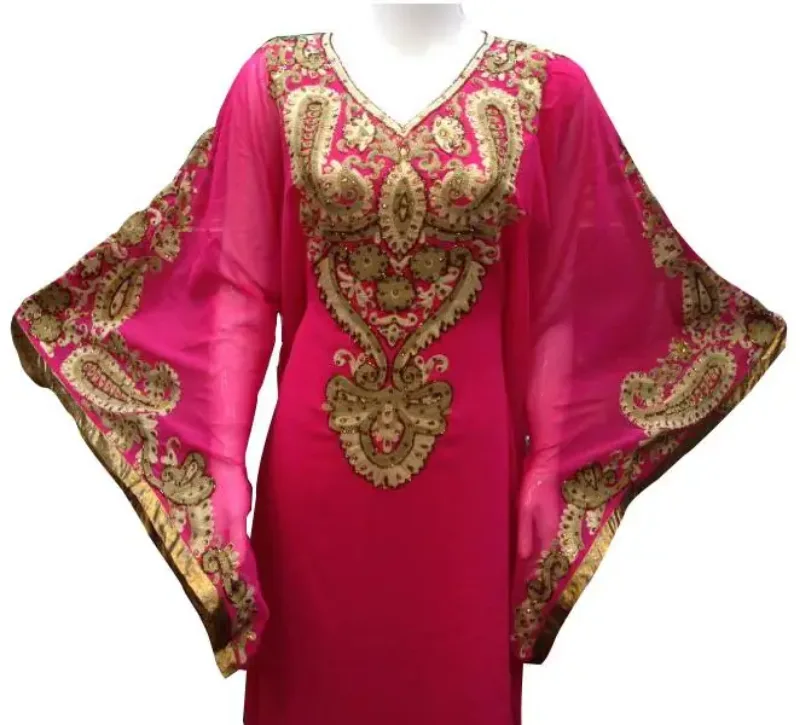 Picture of Radhe Designer Blue Georgette Kaftan Dress for Women - F8229