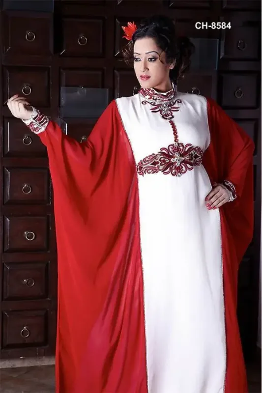 Picture of Radhe Designer Purple Georgette Kaftan Dress for Women - F6398