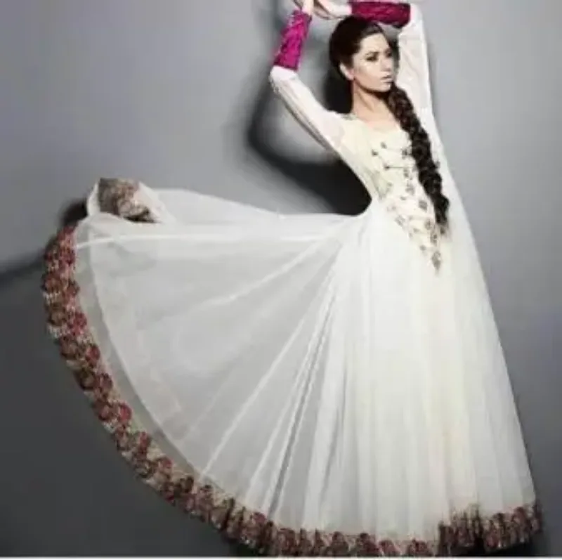 Picture of Radhe Designer Multicolor Georgette Kaftan Dress for Women - F6539
